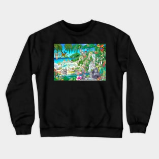 Mermaid Island Crewneck Sweatshirt